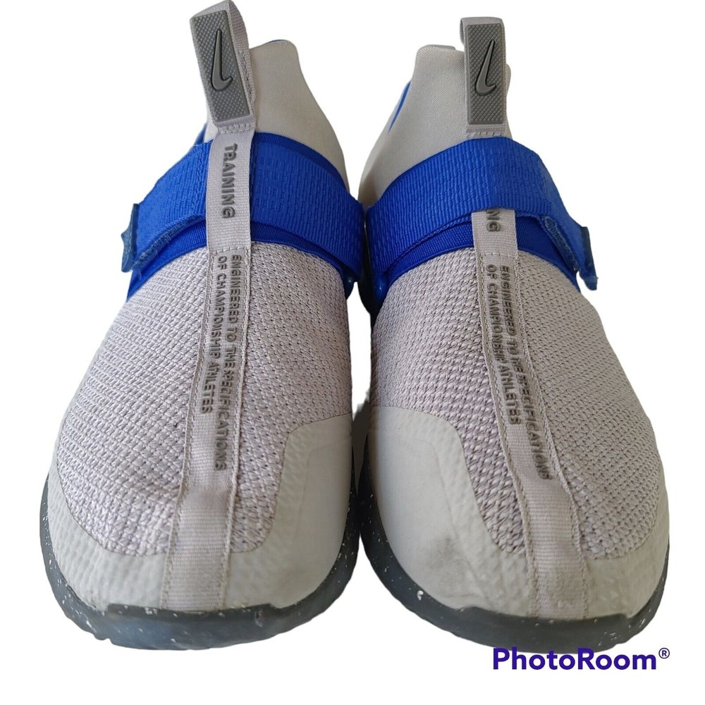 Nike  Metcon Sport Mens Size 11 AQ7489-002 Gray Blue Training Shoes Sneakers - Picture 5 of 13